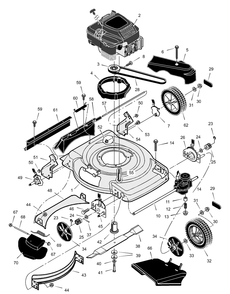 Part Location Diagram of 26X302 Murray DISCONTINUED